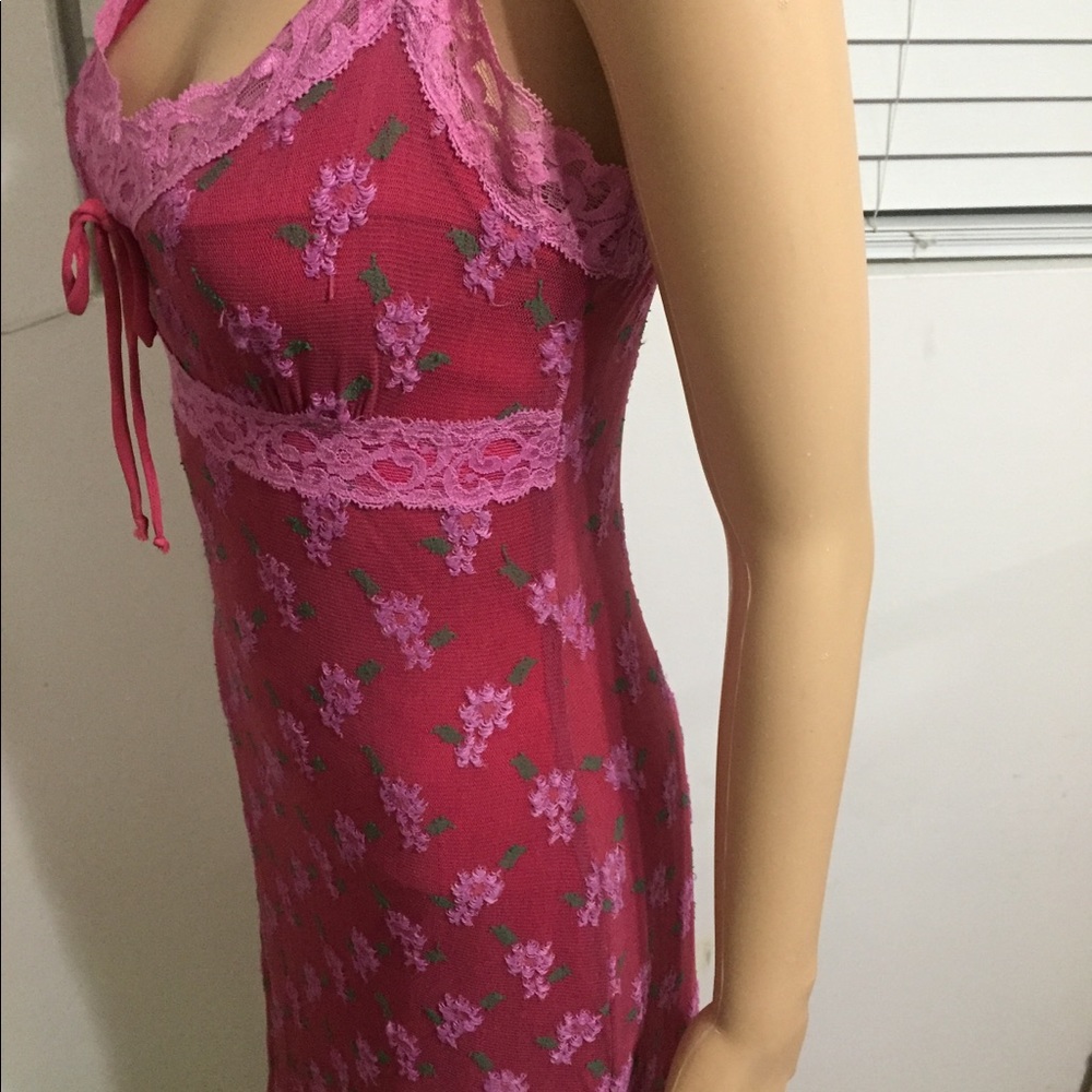 Knee length full lined dress